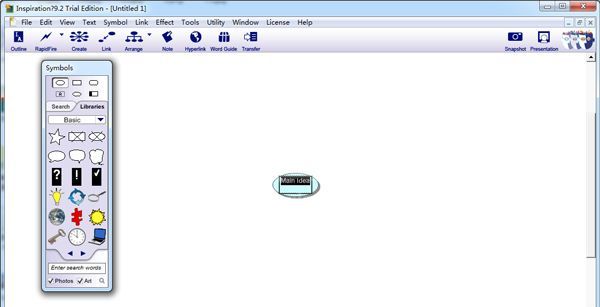 Inspiration思维导图软件
