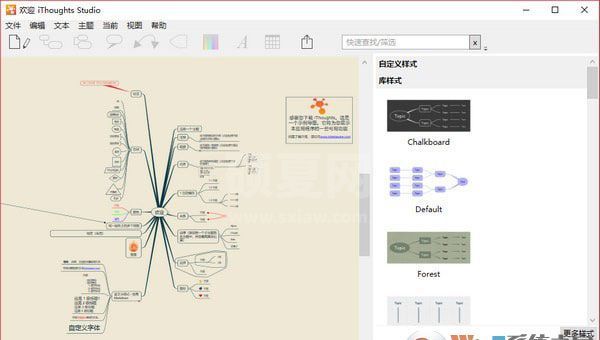 iThoughts思维导图软件