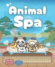 线条小狗：动物温泉