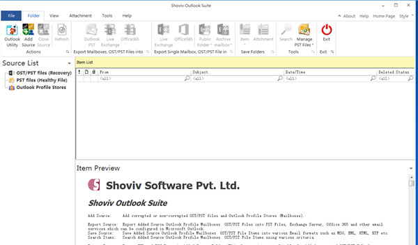 Shoviv Outlook Suite(PST文件处理软件)正式版