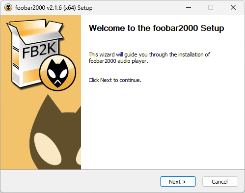 foobar2000(音频播放)