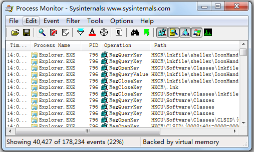 Microsoft Process Monitor(进程监视器)