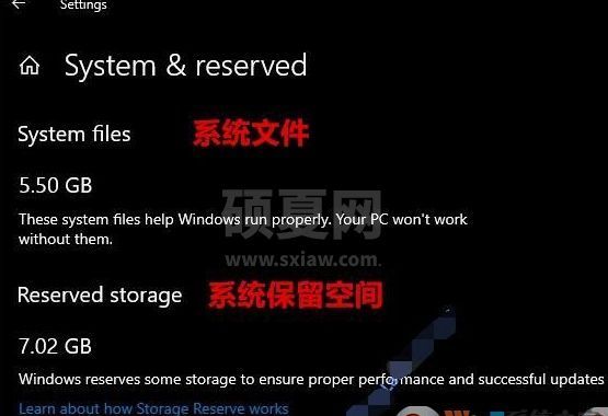 Win10去除7G系统保留空间注册表文件