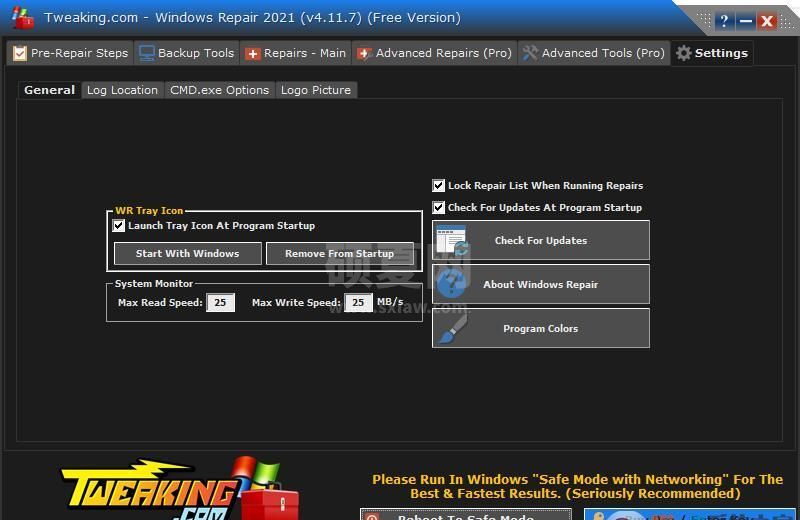 系统修复设置初始化工具|Windows Repair v4.11.7中文免费版