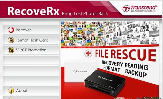 手机内存卡SD卡修复可恢复数据软件RecoveRx Tool v2.0