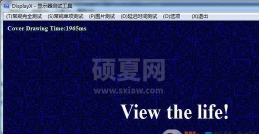 DisplayX屏幕测试软件_DisplayX v1.2中文版（显示器测试工具）