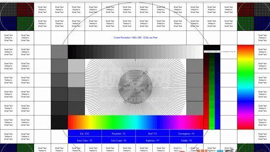 显示器测试软件 Monitor Test Screens V2.5.2 绿色汉化版