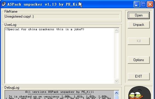 ASPack UnPacker下载|ASPack 脱壳工具 v1.13 绿色版