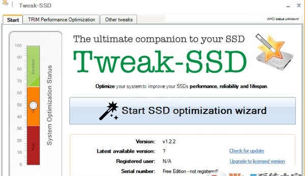 Tweak-SSD固态硬盘优化工具 V1.2.0汉化安装版