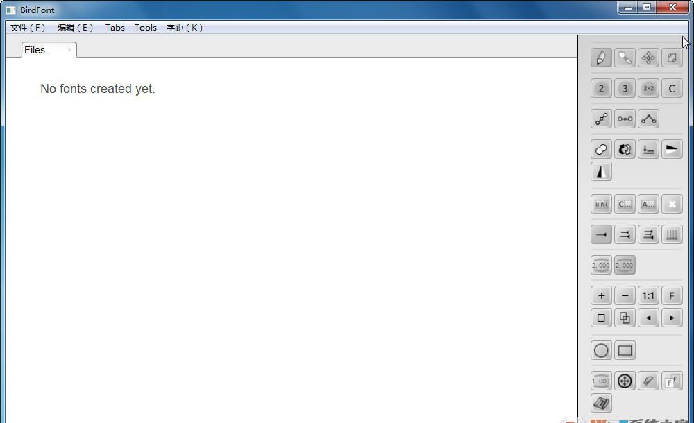 ttf字体制作软件_ttf字体编辑器BirdFont汉化破解版