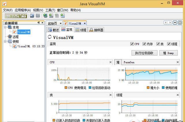 VisualVM(java调优工具)