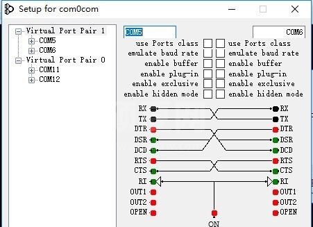 Com0com(虚拟串口工具)