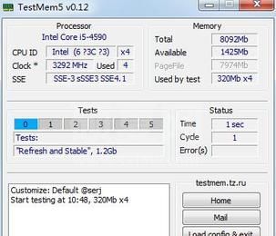 tm5内存测试软件(testmem5)